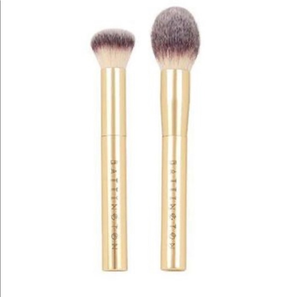 Battington Makeup Powder And Contour Brush Set Poshmark